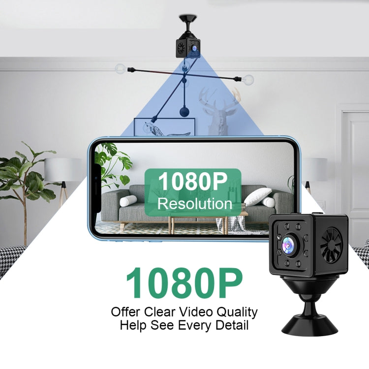 K13 1080P Outdoor Sports HD Infrared Night Vision Home Camera(Black)
