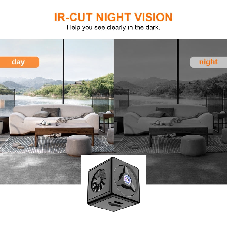 K14 1080P Outdoor Sports HD Infrared Night Vision Home Camera(Black)