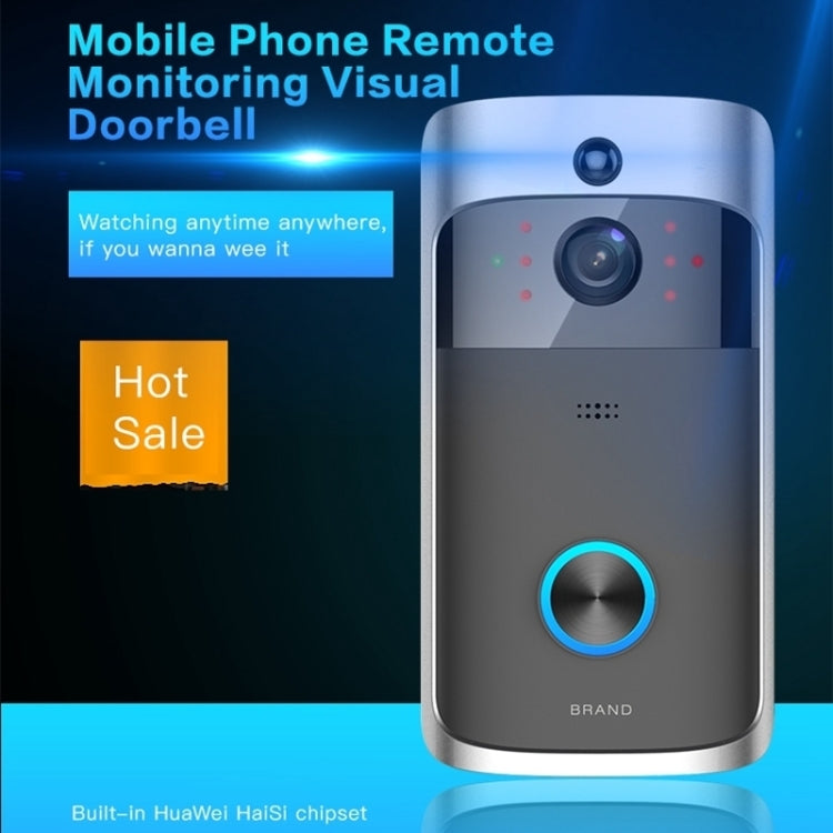 M3 720P Smart WIFI Ultra Low Power Video Visual Doorbell With Ding Dong Version(AU Plug)