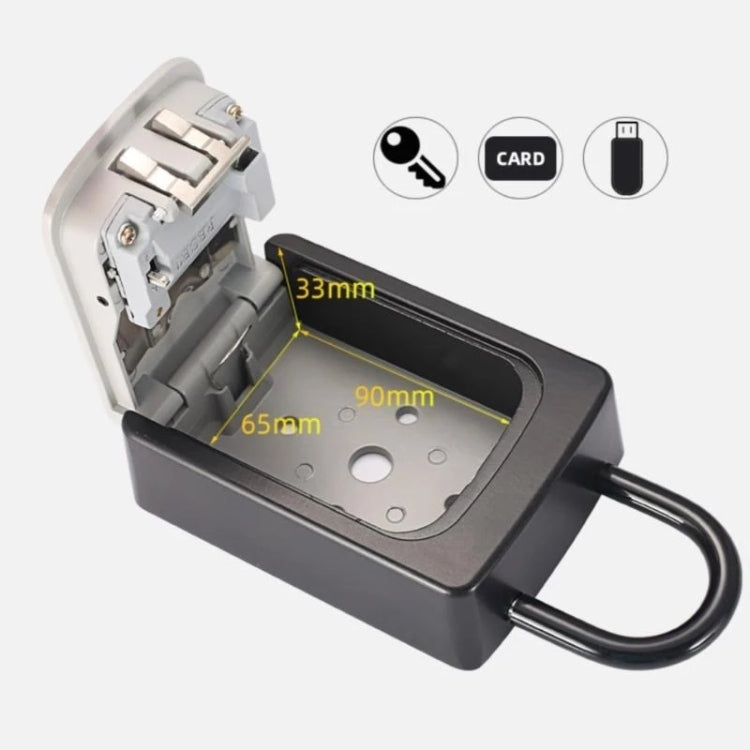KS6500 Installation-free Hanging Decoration Key Password Box(Orange)
