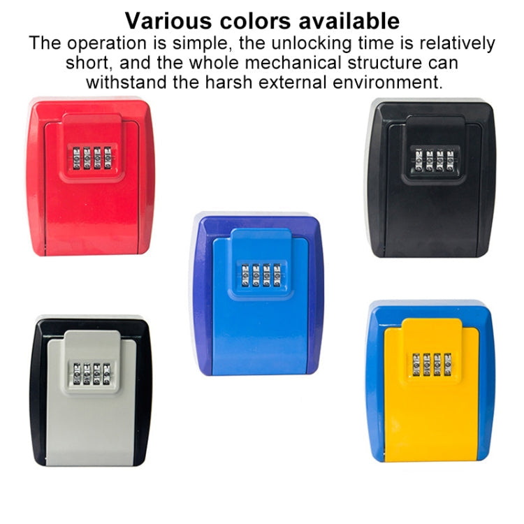 G12 Nail Free Installation Password Key Storage Box(Blue)