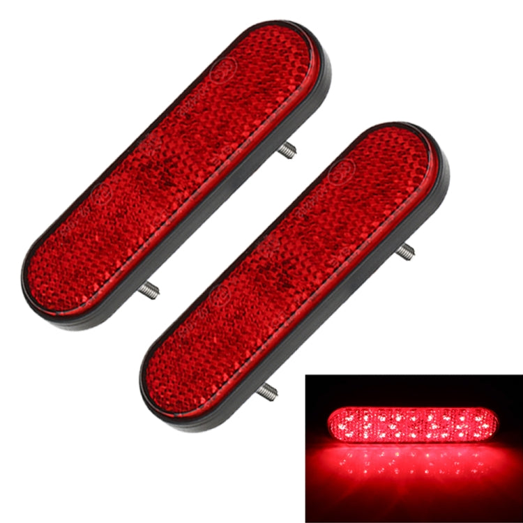 2 PCS 24LED Reflector Brake Light Turn Signal Light