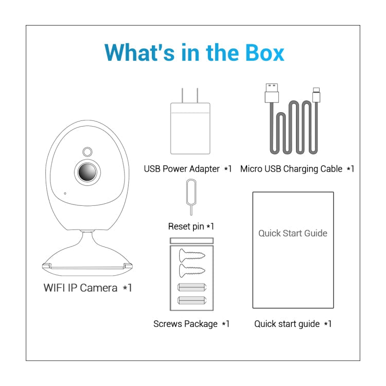 ESCAM QF006 3MP 1296P HD Indoor Wireless PTZ IP Camera IR Night Vision AI Humanoid Detection Home Security CCTV Monitor, Plug Type:UK Plug(White)
