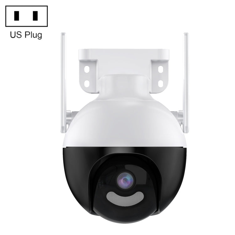 A18 8MP HD Wireless WiFi Smart Surveillance Camera, Specification:US Plug