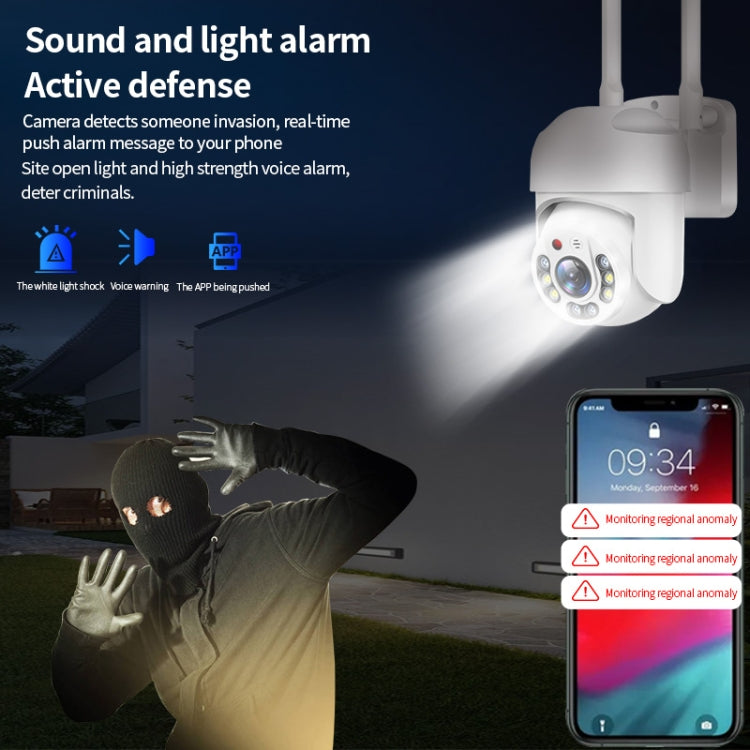 QX65 2MP HD IP66 Waterproof 5G Dual Band Wireless WiFi Camera, Specification:US Plug