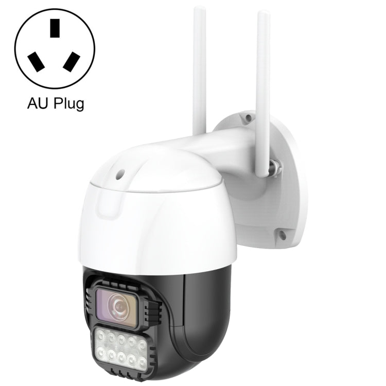 QX67 3MP Humanoid Recognition AI Alarm WiFi Dome IP Camera, AU Plug