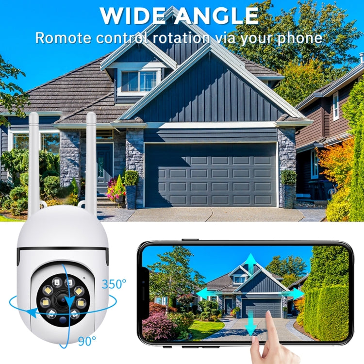 A7 1080P HD Wireless WiFi Smart Surveillance Camera Support Night Vision / Two Way Audio with 32G Memory