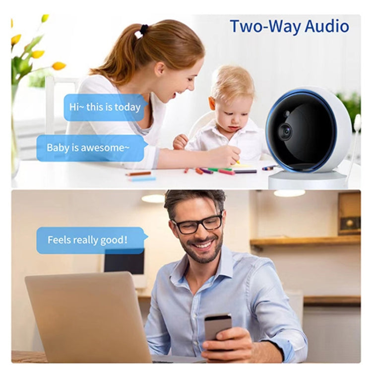 YT50 3MP Smart WIFI PTZ Camera Baby Monitor, Plug:US Plug