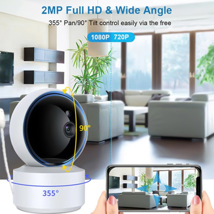 YT50 3MP Smart WIFI PTZ Camera Baby Monitor, Plug:US Plug