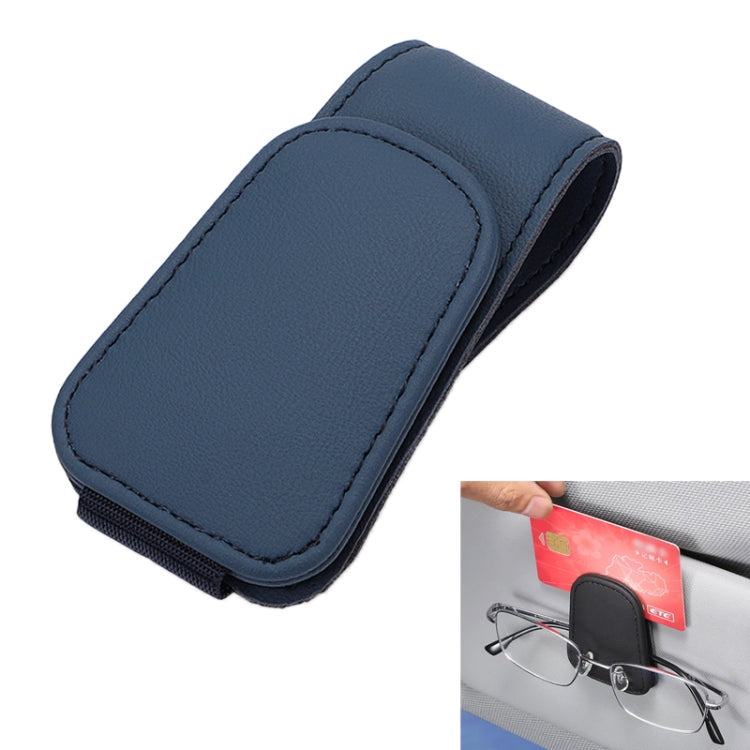 Car Sun Visor Glasses Holder Multifunctional Card Clip Storage Rack