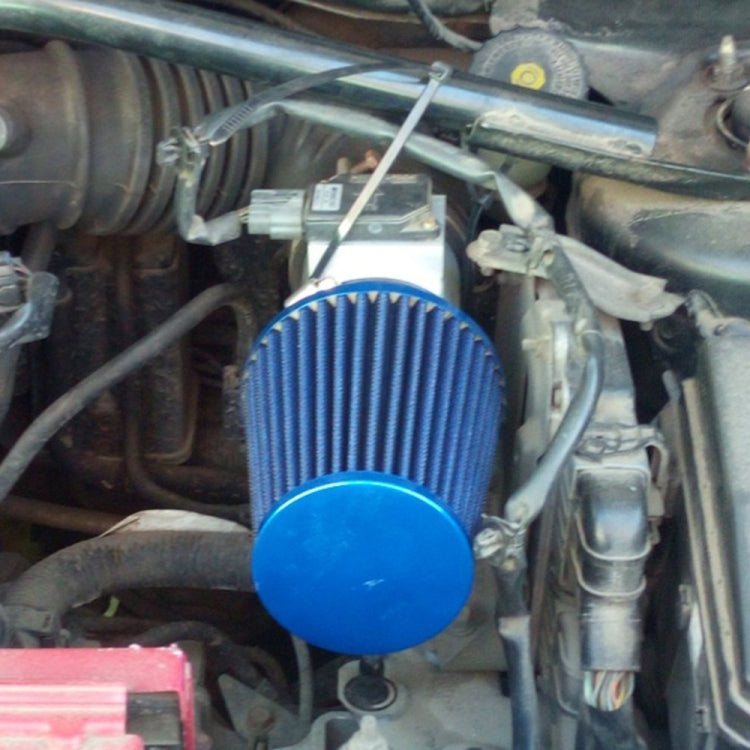 XH-UN601 Car Modified Engine Air Flow Meter Flange Intake Sensor Base for Mitsubishi Lancer, 63mm, 76mm