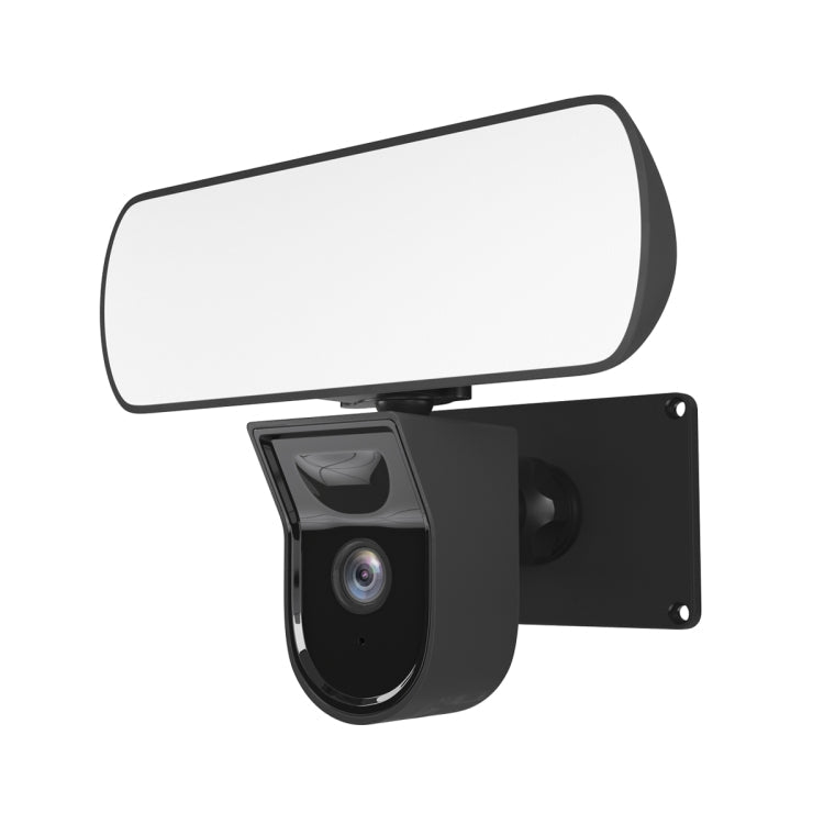 ESCAM QF615 3MP IP66 Waterproof WiFi IP Camera & Floodlight, Support Night Vision / PIR Motion Detection / Two-way Audio(EU Plug)