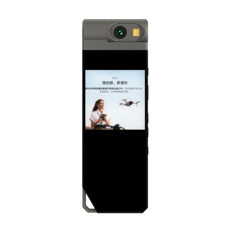 B40 2K Portable Mini Camera HD Video Recorder Support Loop Recording & Motion Detection(Silver)