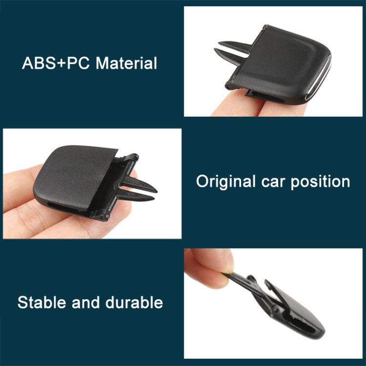 For Buick LaCrosse 2016-2021 Left-hand Drive Car Air Conditioning Air Outlet Paddle 26680098, Front Row Left Side, Front Row Middle Left Side, Front Row Middle Right Side, Front Row Right Side, Rear Row Middle Left Side, Rear Row Middle Right Side