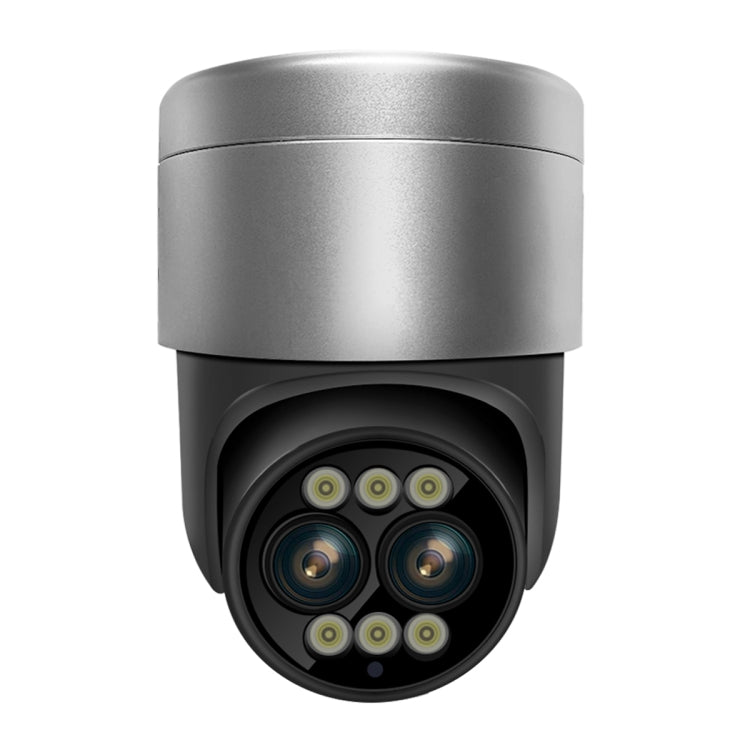 ESCAM G03 2x4MP Dual Lens Zoom 8X Dual Light Source WiFi Camera Support Two-way Voice & Motion Detection(UK Plug)