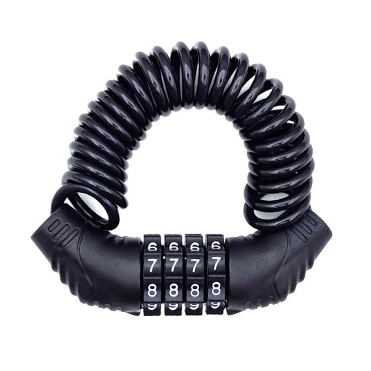 Portable Bicycle Lock Anti-theft Password Lock, 4 Digit