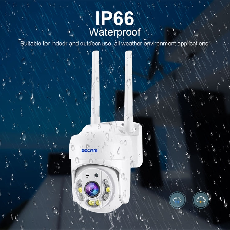 ESCAM TV114 4MP WiFi Camera Support Two-Way Voice & Night Vision & Motion Detection, Specification:US Plug