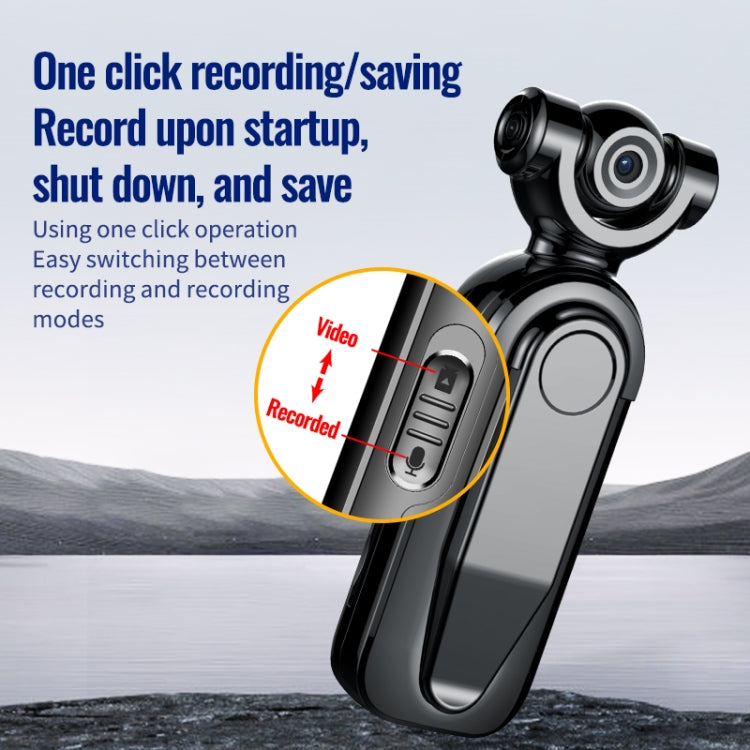 JNN C11 1080P High Definition Audio Video Recorder, Memory:16GB(Black)