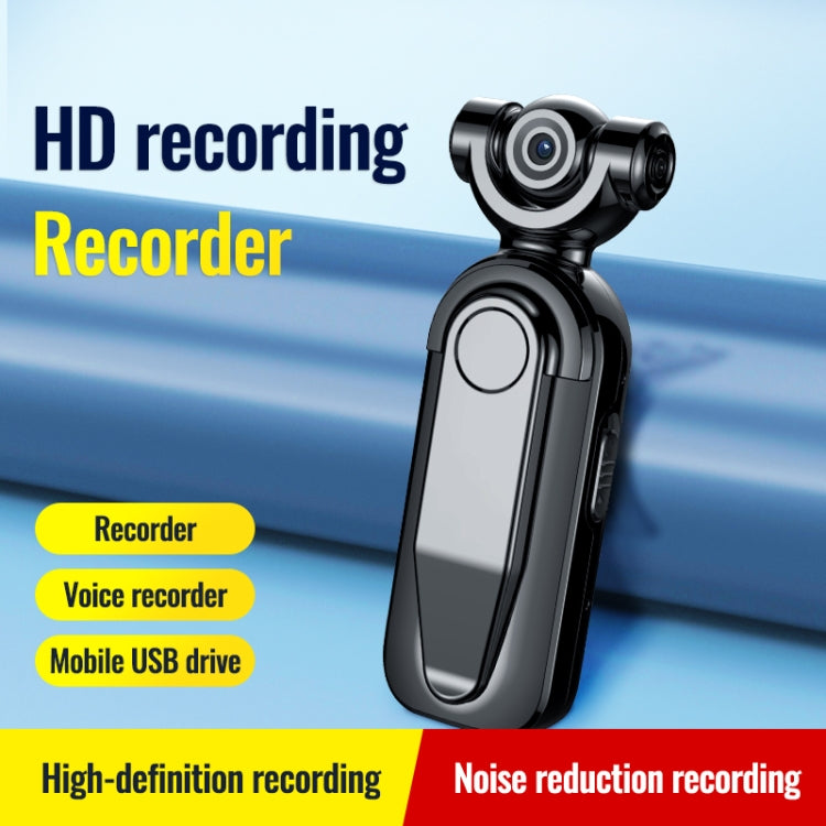 JNN C11 1080P High Definition Audio Video Recorder, Memory:64GB(Black)