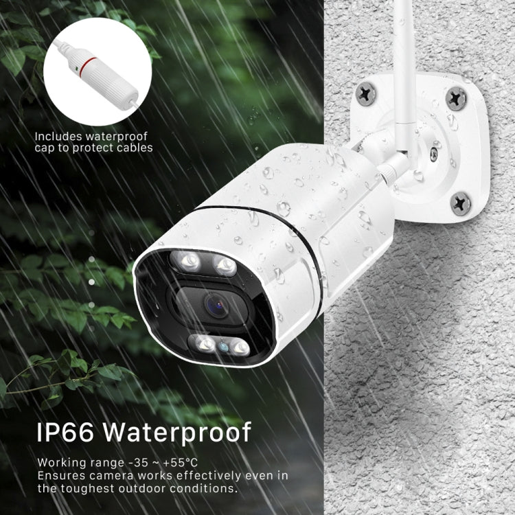 Q39 Motion Tracking Night Vision Smart Camera Supports Voice Intercom, Plug Type:UK Plug(White)