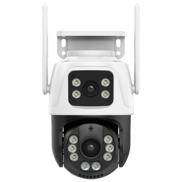 QX101 6MP WiFi Dual Camera Supports Two-way Voice Intercom & Infrared Night Vision(UK Plug)