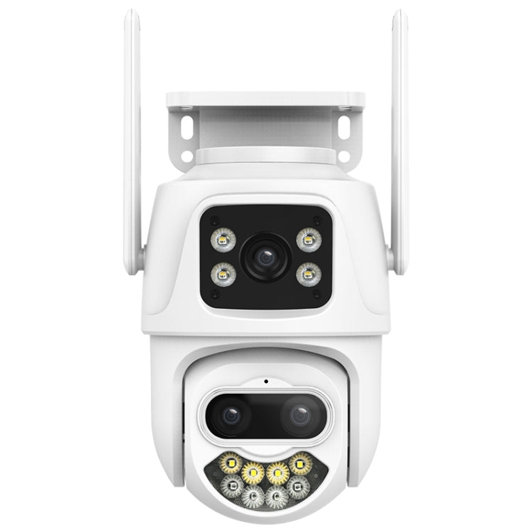QX102 3MP WiFi Triple Camera Supports Two-way Voice Intercom & Infrared Night Vision(EU Plug)