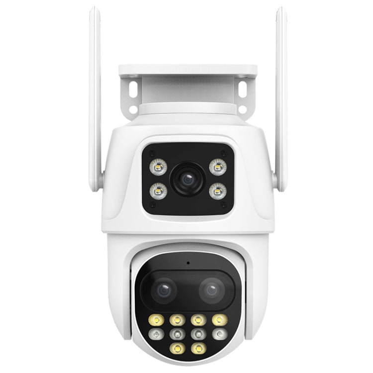 QX104 3MP WiFi Triple Camera Supports Human Face Recognition & AI Alarm(EU Plug)