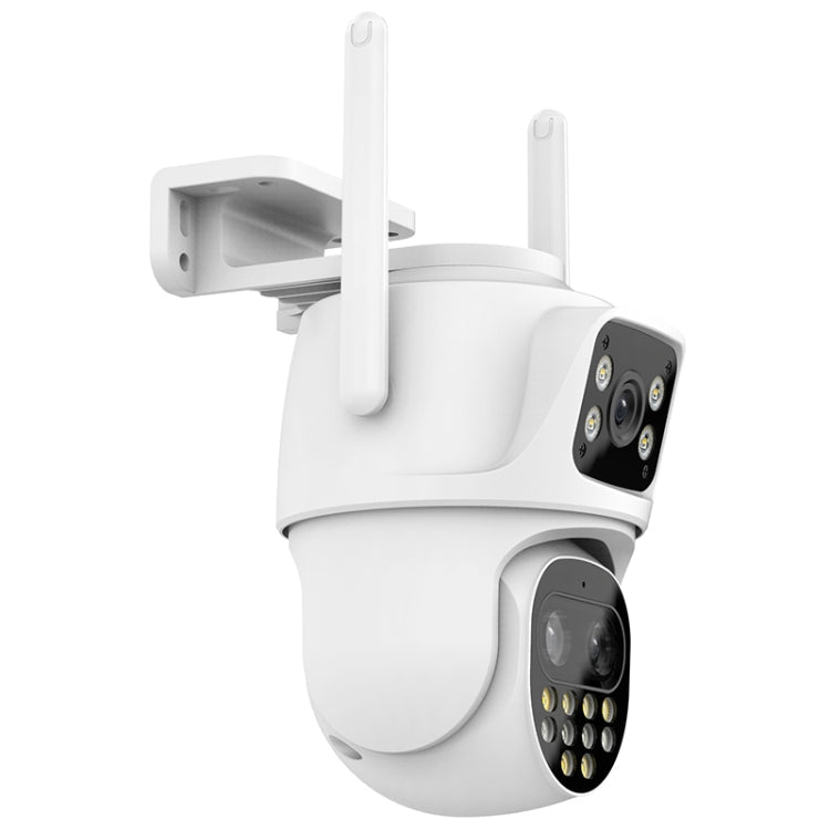QX104 3MP WiFi Triple Camera Supports Human Face Recognition & AI Alarm(EU Plug)