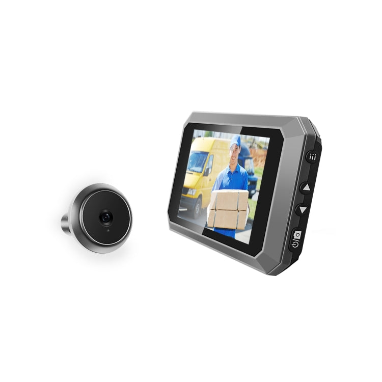 ESCAM C23 3.97 inch 1080p Smart Digital Door Concealed Viewer Wide Angle With Night Vision(Grey)