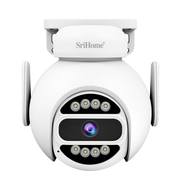 SriHome SH047 4MP IP66 Waterproof Motion Detection Night Vision WiFi HD Camera(US Plug)