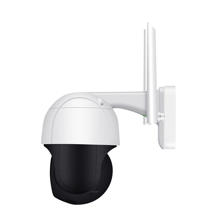ESCAM QF518 5MP Smart WiFi IP Camera, Support AI Humanoid Detection / Auto Tracking / Dual Light Night Vision / Cloud Storage / Two Way Audio / TF Card, Plug:UK Plug(White)