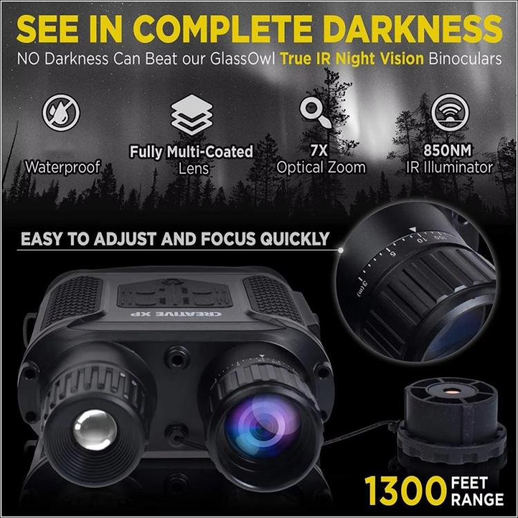 NVG400PRO 3 inch LCD Screen Binocular Digital Night Vision Device
