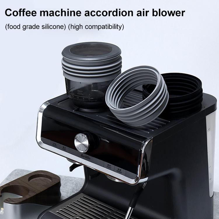 Coffee Machine Bean Silicone Hopper Bellows Air Blower For Barsetto