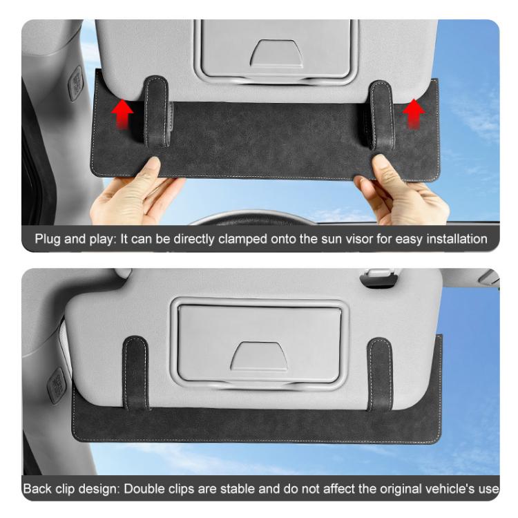 Car Sun Visor Card Extension Clip