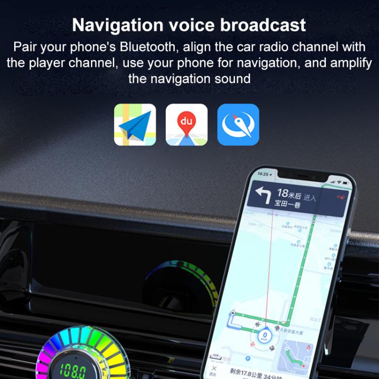 BC96 Car Bluetooth Hands-free Calling PD48W Fast Charging, BC96