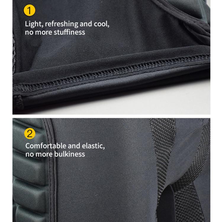 GHOST RACING GH-YW094 Off-road Motorcycle Armor Racing Riding Hip Protector Pants, L, XL, XXL, XXXL