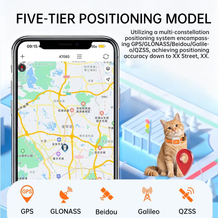 G01 Pet Anti-Loss Collar GPS Tracker