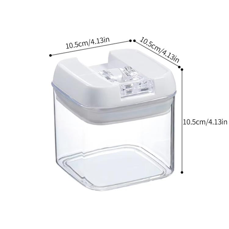 Food-Grade Moistureproof Sealed Storage Containers for Grains and Cereals, 500ML, 800ML, 1200ML, 7pcs/Set