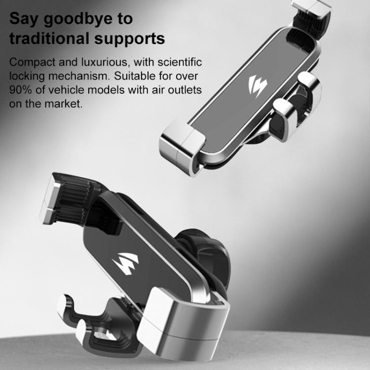 Car Air Vent Metal Gravity Phone Holder Mount, For Geely LYNK & CO 09 2021–2024, For Geely LYNK & CO 06 2020–2022, For Geely LYNK & CO 05 2020–2023, For Geely LYNK & CO 02 / 03 2018–2022, For Geely LYNK & CO 01 2017-2020, For Geely LYNK & CO 01 2021-2024
