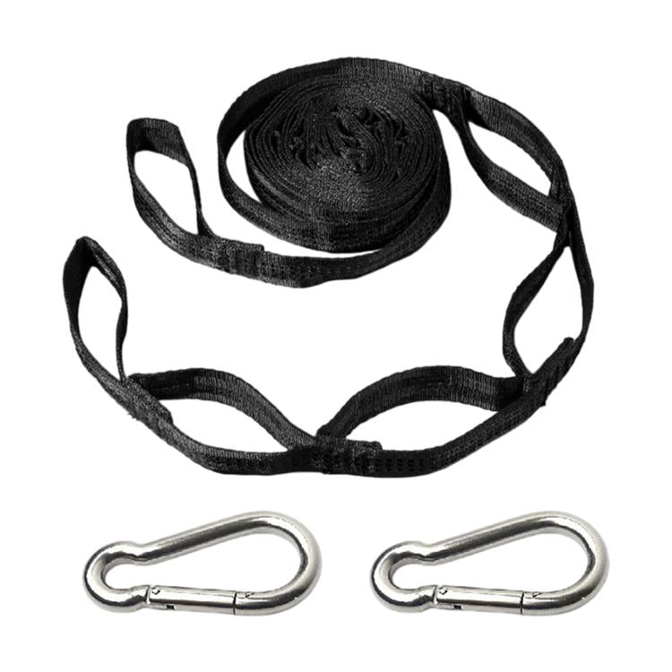Multi-Purpose Colorful Swing Rope Outdoor Camping Adjustable Loop + Quick Buckle Set 2pcs