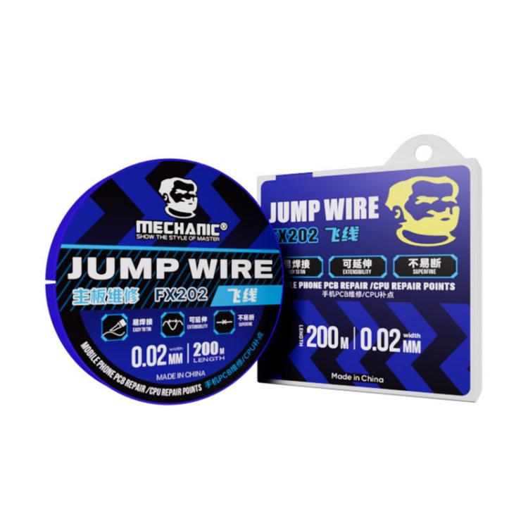 MECHANIC FJ / FX / FS Series Motherboard PCB Flying Wire, FX201-0.01mm/200m, FX202-0.02mm/200m, FX105-0.005mm/100m, FJ201-0.01mm/200m, FJ202-0.02mm/200m, FS205-0.005mm/200m
