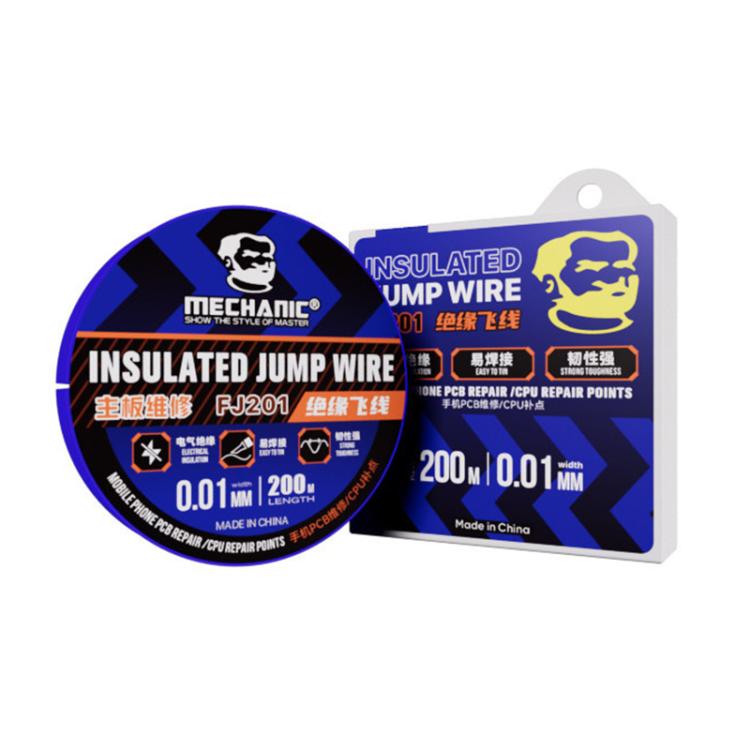 MECHANIC FJ / FX / FS Series Motherboard PCB Flying Wire, FX201-0.01mm/200m, FX202-0.02mm/200m, FX105-0.005mm/100m, FJ201-0.01mm/200m, FJ202-0.02mm/200m, FS205-0.005mm/200m