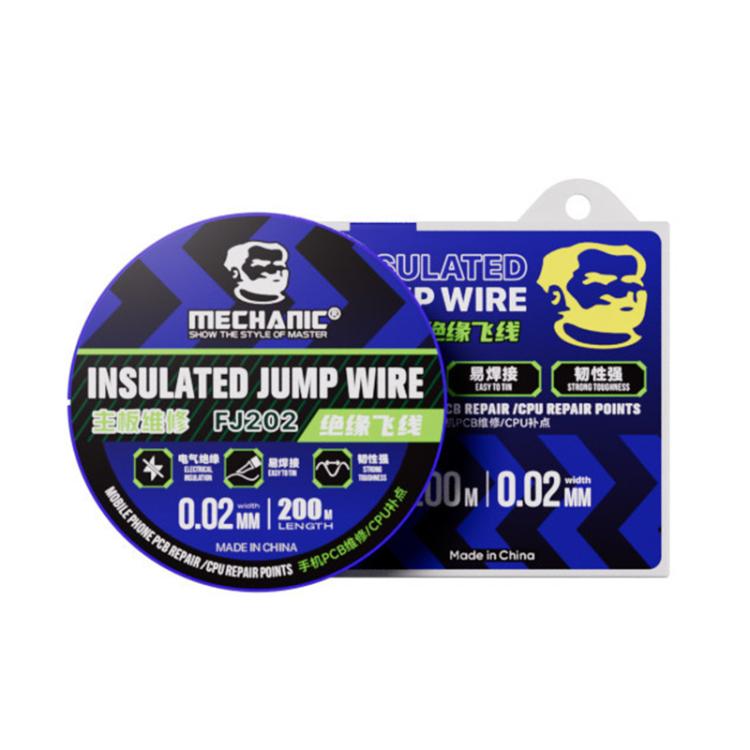 MECHANIC FJ / FX / FS Series Motherboard PCB Flying Wire, FX201-0.01mm/200m, FX202-0.02mm/200m, FX105-0.005mm/100m, FJ201-0.01mm/200m, FJ202-0.02mm/200m, FS205-0.005mm/200m