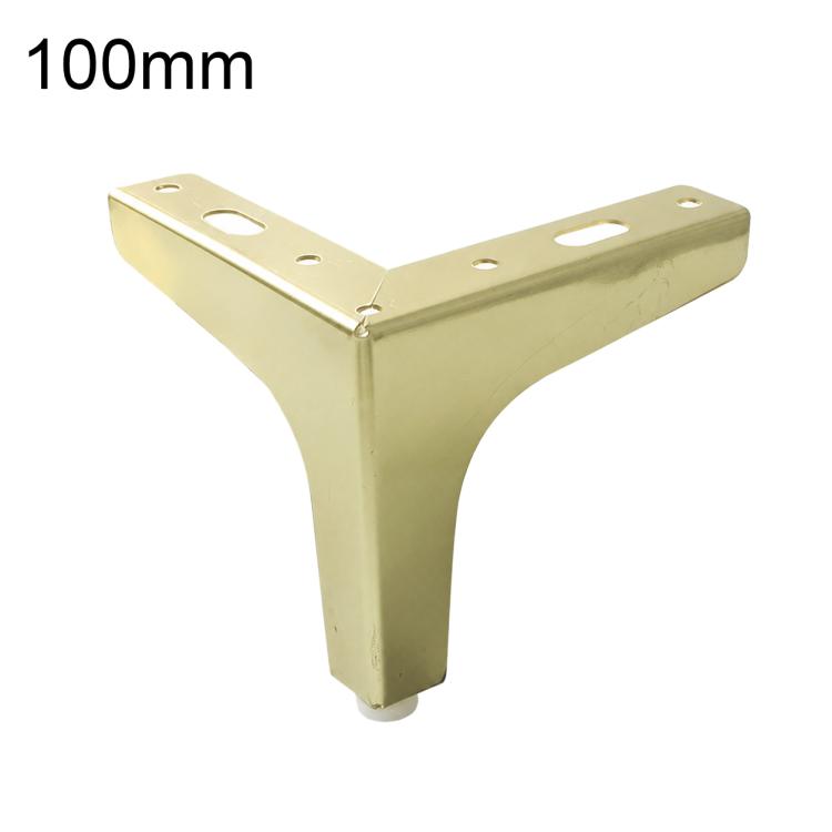 Metal Three-Prong Furniture Legs, Sofas Coffee Tables Furniture Hardware Parts, 100mm, 130mm, 150mm