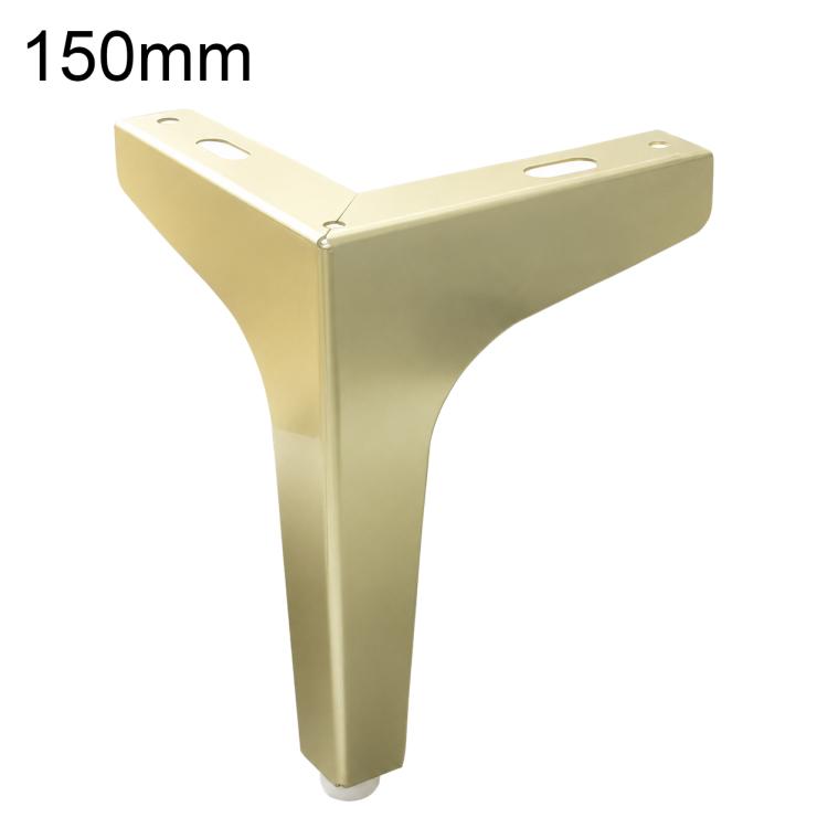 Metal Three-Prong Furniture Legs, Sofas Coffee Tables Furniture Hardware Parts, 100mm, 130mm, 150mm
