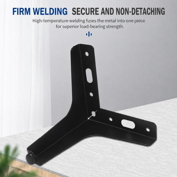 Metal Three-Prong Furniture Legs, Sofas Coffee Tables Furniture Hardware Parts, 100mm, 130mm, 150mm