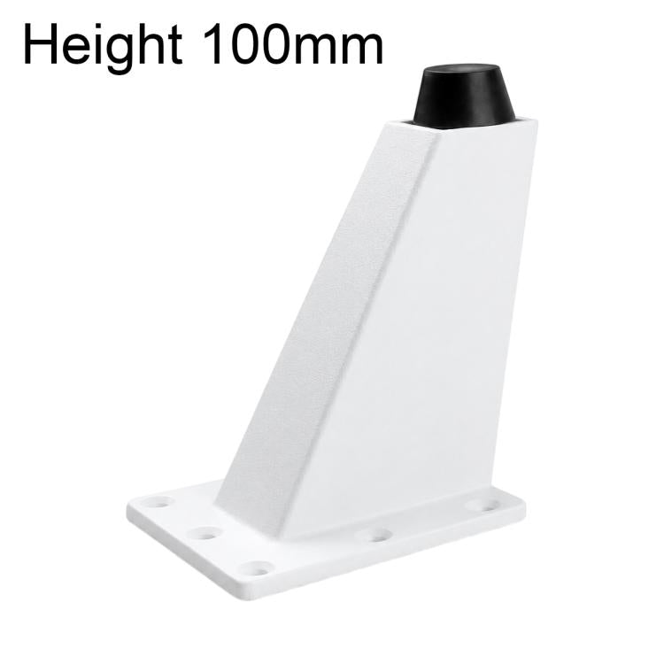 Adjustable Aluminum Alloy Furniture Angled Support Legs for Sofas and Coffee Tables, 80mm, 92mm, 100mm