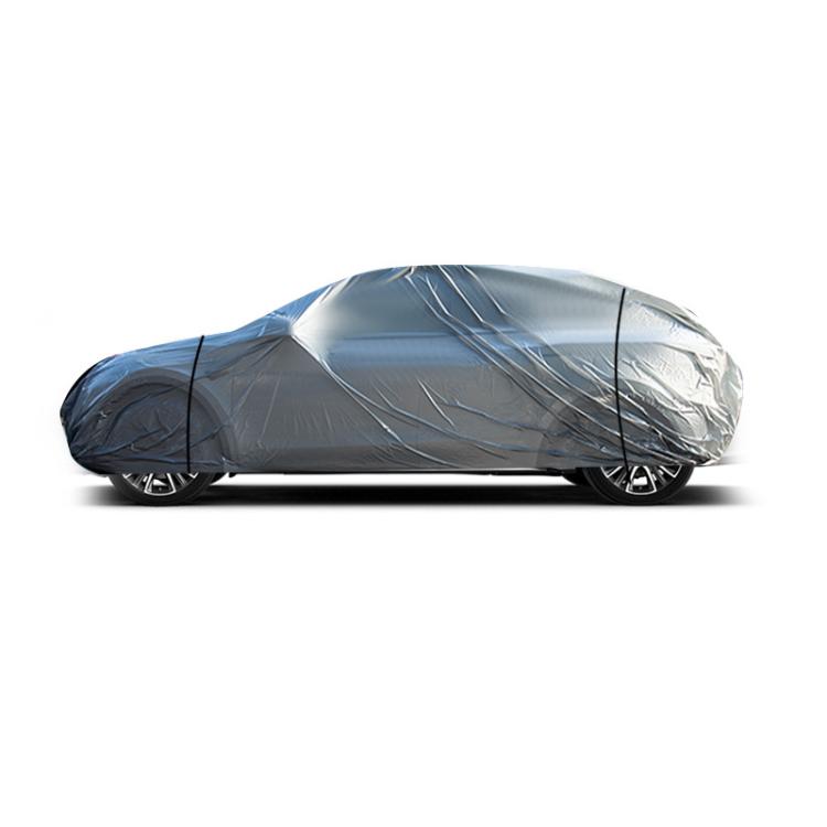 PE Anti-Dust Waterproof Sunproof Car Cover, S:400x160x120cm, M:430x160x120cm, L:480x175x120cm, XL:540x172x120cm, XXL:580x175x120cm, YL:480x175x150cm, YXL:540x175x150cm