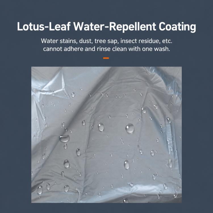 PE Anti-Dust Waterproof Sunproof Car Cover, S:400x160x120cm, M:430x160x120cm, L:480x175x120cm, XL:540x172x120cm, XXL:580x175x120cm, YL:480x175x150cm, YXL:540x175x150cm