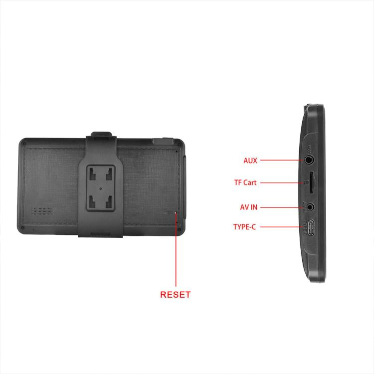 7 inch Center Portable Screen Wireless CarPlay Car Navigation System, Sunshade Cover, Without Sunshade Cover, Incell Screen